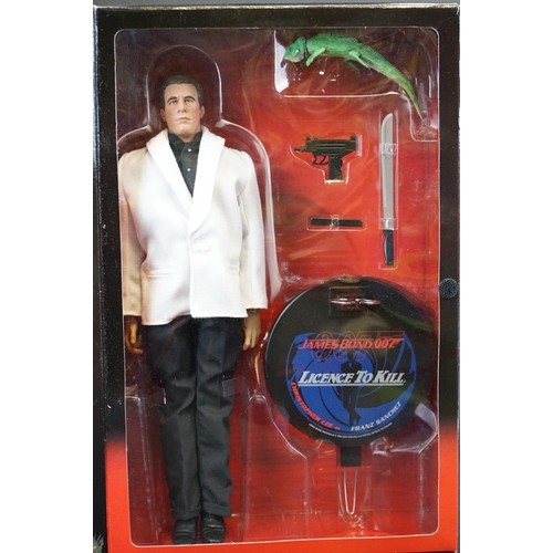 209 - Two Boxed Sideshow James Bond 007 ' Licence To Kill ' collectible 12