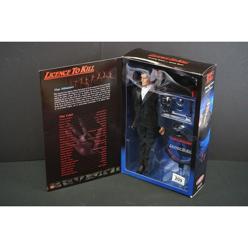 209 - Two Boxed Sideshow James Bond 007 ' Licence To Kill ' collectible 12