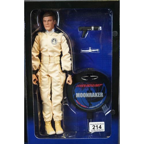 214 - Two Boxed Sideshow Collectibles James Bond 007 'Moonraker' collectible figures to include 7722 Richa... 