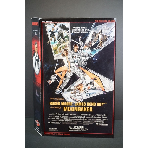 214 - Two Boxed Sideshow Collectibles James Bond 007 'Moonraker' collectible figures to include 7722 Richa... 