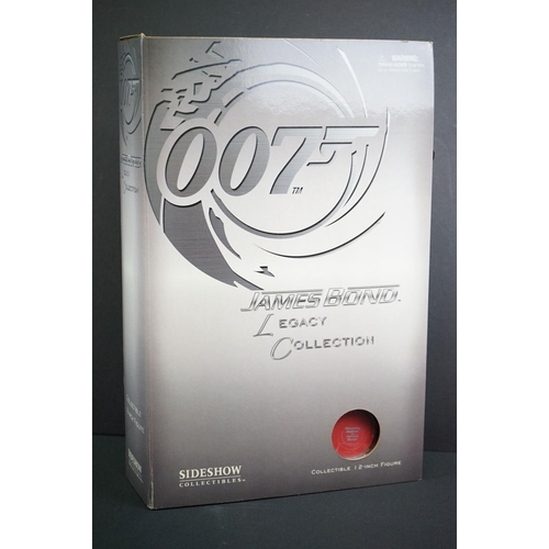 217 - Two boxed Sideshow Collectibles James Bond Legacy Collection collectible 12-inch figures to include ... 