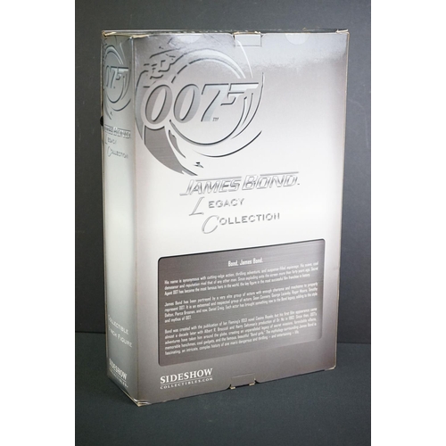 217 - Two boxed Sideshow Collectibles James Bond Legacy Collection collectible 12-inch figures to include ... 