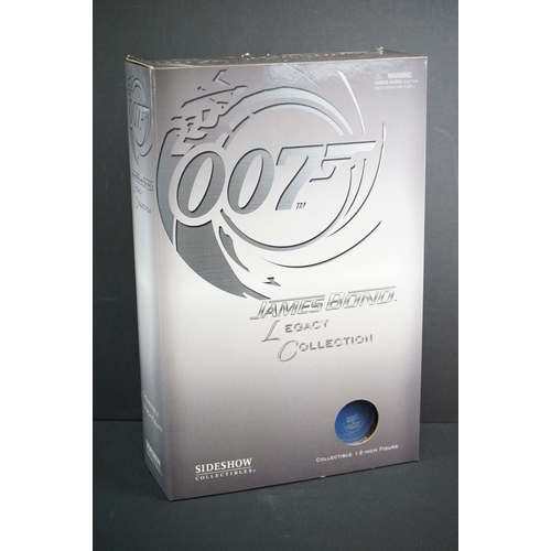 217 - Two boxed Sideshow Collectibles James Bond Legacy Collection collectible 12-inch figures to include ... 