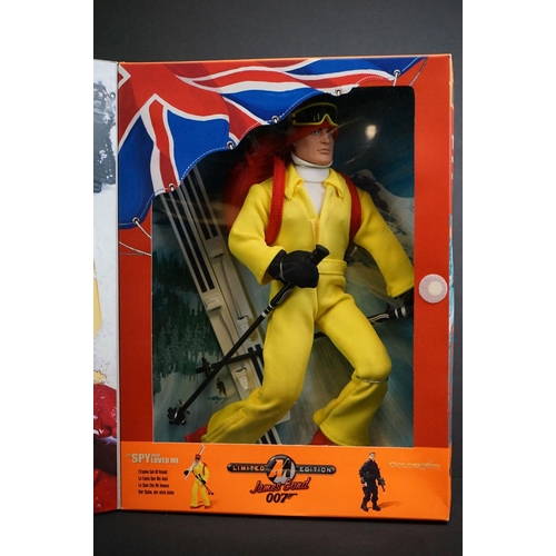 219 - Hasbro Action Man - Six boxed James Bond Agent 007 ltd edn action figures to include AC042 The Spy W... 