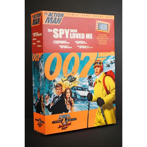 219 - Hasbro Action Man - Six boxed James Bond Agent 007 ltd edn action figures to include AC042 The Spy W... 