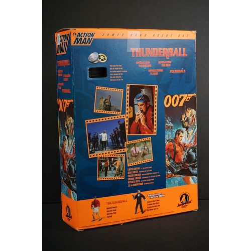 219 - Hasbro Action Man - Six boxed James Bond Agent 007 ltd edn action figures to include AC042 The Spy W... 