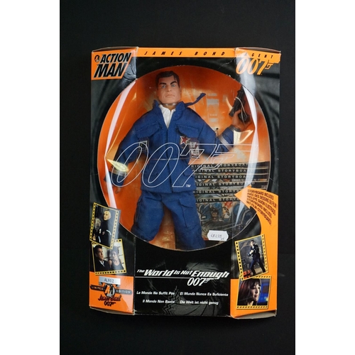 219 - Hasbro Action Man - Six boxed James Bond Agent 007 ltd edn action figures to include AC042 The Spy W... 