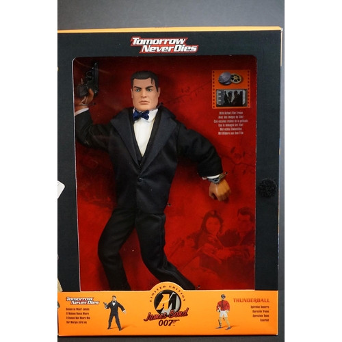 219 - Hasbro Action Man - Six boxed James Bond Agent 007 ltd edn action figures to include AC042 The Spy W... 