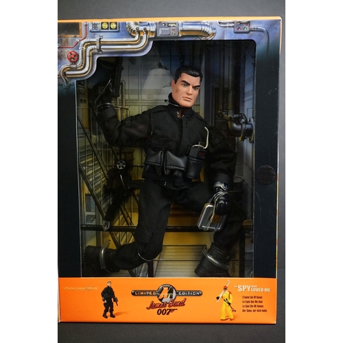 219 - Hasbro Action Man - Six boxed James Bond Agent 007 ltd edn action figures to include AC042 The Spy W... 