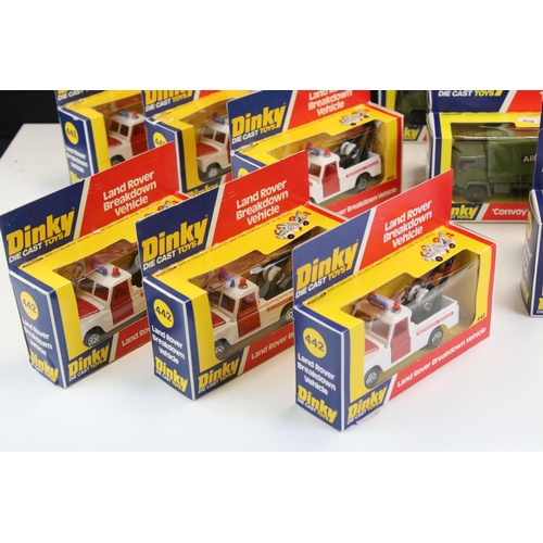 1232 - Ex Shop Stock Dinky - 18 Boxed Dinky diecast models to include 12 x 687 Convoy Army Truck and 6 x 44... 