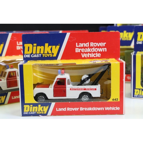 1232 - Ex Shop Stock Dinky - 18 Boxed Dinky diecast models to include 12 x 687 Convoy Army Truck and 6 x 44... 