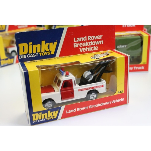 1232 - Ex Shop Stock Dinky - 18 Boxed Dinky diecast models to include 12 x 687 Convoy Army Truck and 6 x 44... 