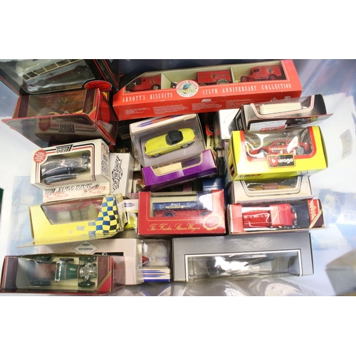 1234 - 45 Boxed diecast models to include Corgi, Matchbox, Solido, Maisto, Vanguards, Burago and EFE exampl... 