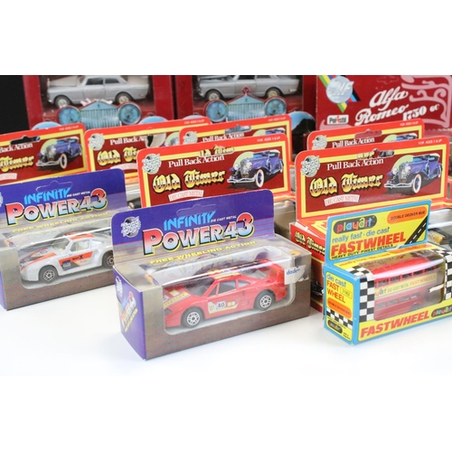 1235 - Ex Shop Stock - 22 Boxed diecast models to include 11 x Polistil (8 x Rolls Royce & 3 x Alfa Romeo17... 