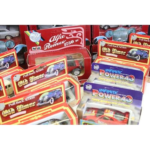 1235 - Ex Shop Stock - 22 Boxed diecast models to include 11 x Polistil (8 x Rolls Royce & 3 x Alfa Romeo17... 