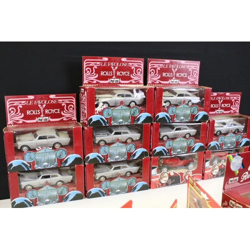 1235 - Ex Shop Stock - 22 Boxed diecast models to include 11 x Polistil (8 x Rolls Royce & 3 x Alfa Romeo17... 