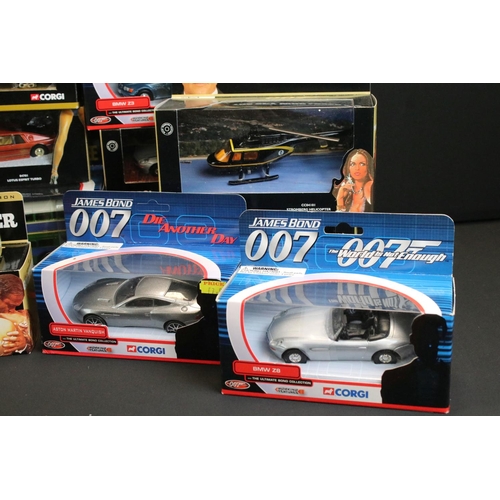 1236 - 32 Boxed Corgi James Bond 007 diecast models to include The Definitive Bond Collection, The Director... 