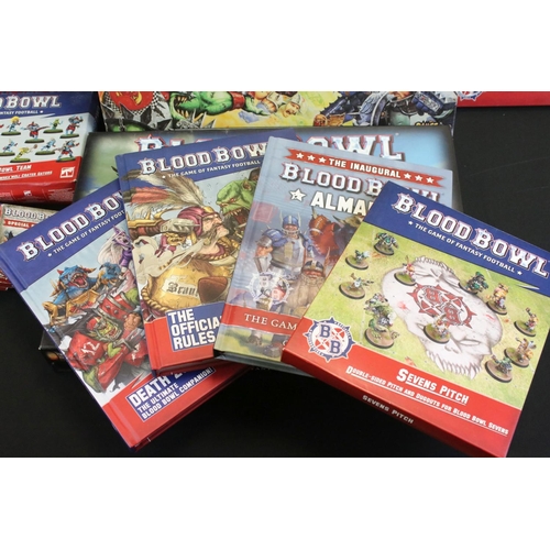 184 - Games Workshop / Fantasy Gaming - Quantity of Blood Bowl items to include 0281 set, Season One set, ... 