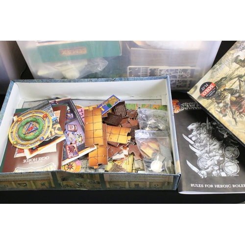 194 - Games Workshop / Fantasy Gaming - Quantity of paints, figures, scenery and accessories including 4 x... 