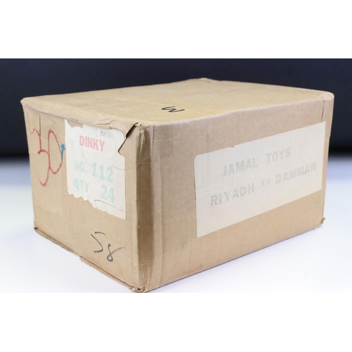 1325 - Ex Shop Stock Dinky - Sealed Trade box containing 24 x Dinky 112 Purdey's TR7 diecast models, outer ... 