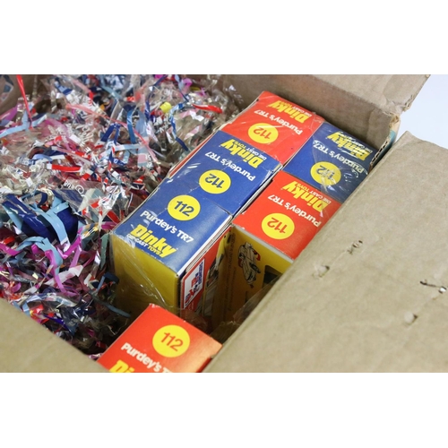 1333 - Ex Shop Stock - Trade box containing 6 x Dinky 112 Purdey's TR7 diecast models, the models are packe... 