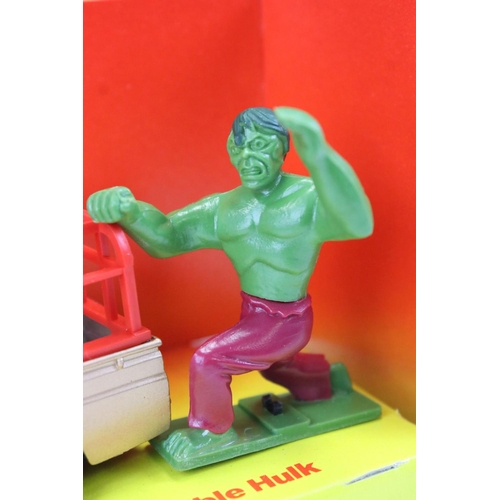 1390 - Boxed Corgi 264 The Incredible Hulk diecast model complete with figure, diecast excellent, a touch o... 