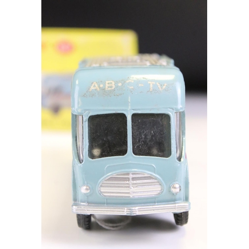 1397 - Boxed Dinky 987 ABC TV Mobile Control Room diecast model with cameraman & camera, diecast vg with a ... 