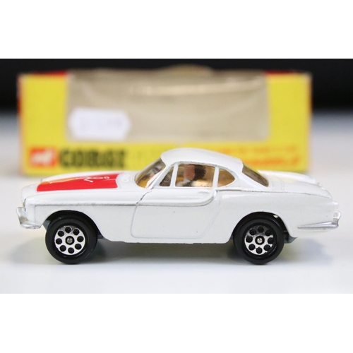 1398 - Boxed Corgi Whizzwheels 201 The Saint's Car Volvo P 1800 diecast model, red bonnet version, diecast ... 