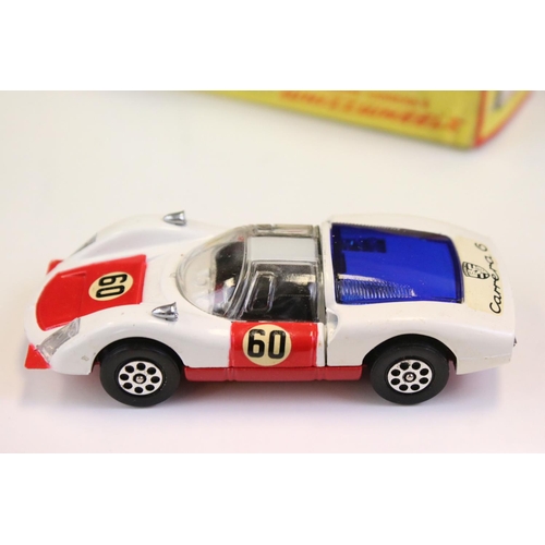 1399 - Three boxed Corgi Whizzwheels diecast models to include 383 Volkswagen 1200 Beetle in orange, 371 Po... 