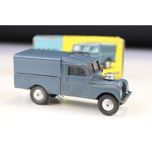 1403 - Boxed Corgi 351 Land Rover RAF Vehicle diecast model, shows paint wear and loss, fair-gd box