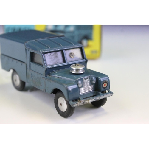 1403 - Boxed Corgi 351 Land Rover RAF Vehicle diecast model, shows paint wear and loss, fair-gd box