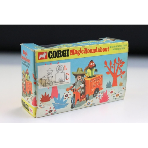 1413 - Boxed Corgi 859 Magic Roundabout Mr McHenry's Trike & Zebedee-Box diecast model, diecast ex with ony... 