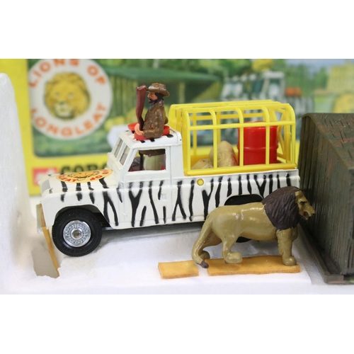 1416 - Boxed Corgi Gift Set 8 Lions of Longleat diecast model set, complete with retailers inner display ca... 