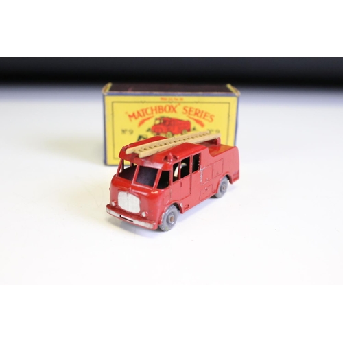 1294 - 12 Boxed Matchbox 75 Series diecast models to include 42 Evening News Van, 73 RAF Pressure Refueller... 