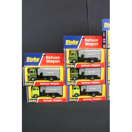 1319 - Ex Shop Stock Dinky - 18 Boxed Dinky 978 Refuse Wagon diecast models, all ex