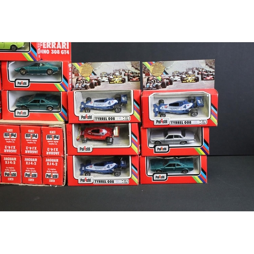 1320 - Ex Shop Stock - 52 Boxed Polistil diecast models to include Le Regine Della Strada Volkswagen Sciroc... 