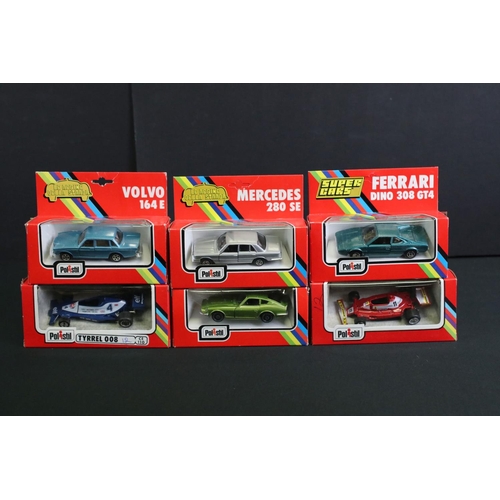 1320 - Ex Shop Stock - 52 Boxed Polistil diecast models to include Le Regine Della Strada Volkswagen Sciroc... 