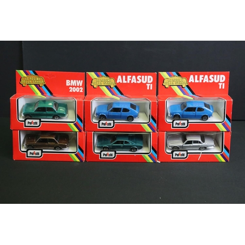 1320 - Ex Shop Stock - 52 Boxed Polistil diecast models to include Le Regine Della Strada Volkswagen Sciroc... 