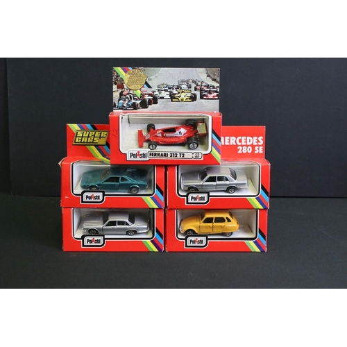 1320 - Ex Shop Stock - 52 Boxed Polistil diecast models to include Le Regine Della Strada Volkswagen Sciroc... 