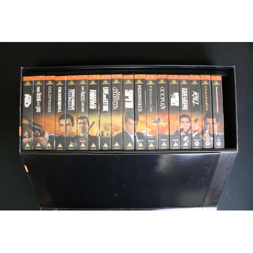 284 - James Bond - 20 Boxed ' Tomorrow Never Dies ' Collector's Limited Edition Video 2-Part VHS Box Sets ... 