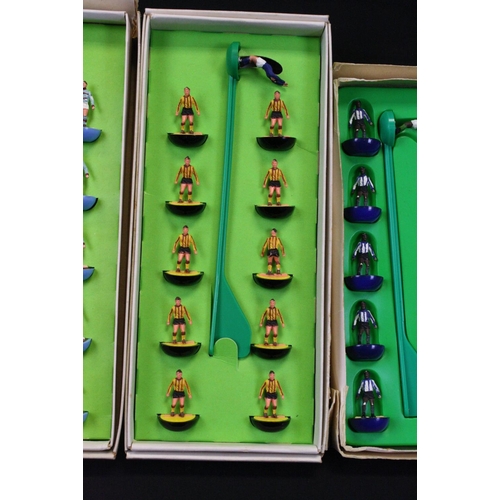 330 - Subbuteo - Five boxed HW teams to include Bradford City, West Ham 2nd, Bristol Rovers, Argentina and... 