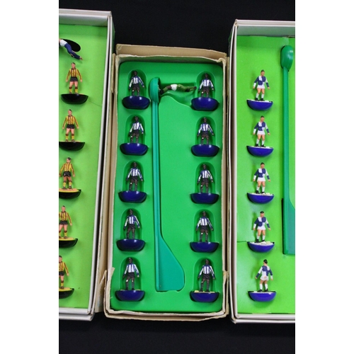 330 - Subbuteo - Five boxed HW teams to include Bradford City, West Ham 2nd, Bristol Rovers, Argentina and... 