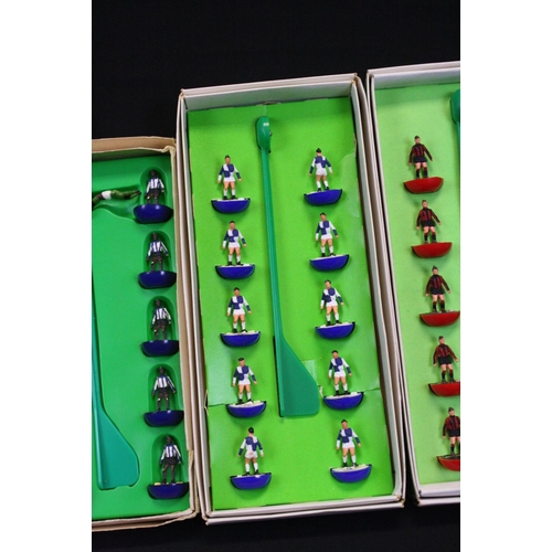 330 - Subbuteo - Five boxed HW teams to include Bradford City, West Ham 2nd, Bristol Rovers, Argentina and... 