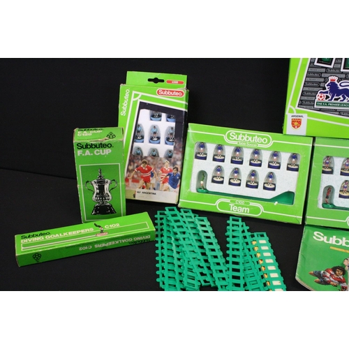 331 - Subbuteo - Seven LW teams to include Argentina, Liverpool 2nd, Everton, Arsenal, Brazil, 384 Everton... 