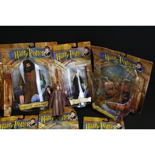 338 - 13 Carded Mattel Harry Potter figures to include Harry Potter, Professor Quirrell, Malfoy, Lockhart ... 