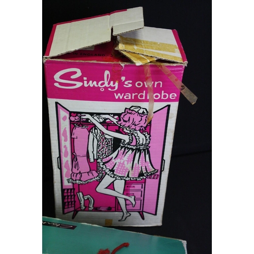 442 - Collection of fashion dolls, furniture, accessories and clothing to include Sindy (boxed Pedigree Si... 