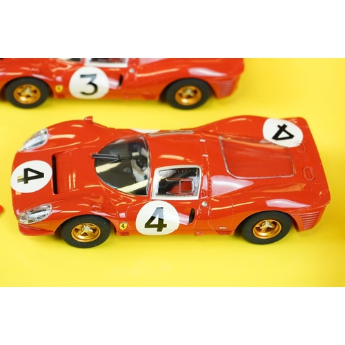 1284 - Boxed Scalextric Ferrari 330/P4 Monza 1967 ltd edn two-part slot car set, no. 1856 of 5000 produced.... 