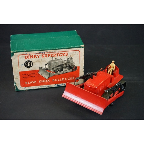 1288 - Six boxed Dinky diecast models to include 25X Breakdown Lorry, 14C Coventry Climax Fork Lift Truck, ... 