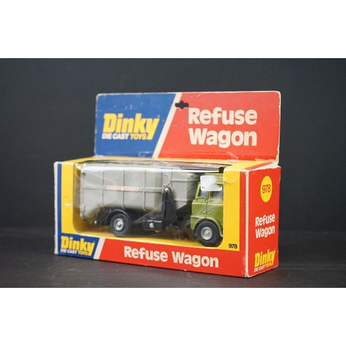 1289 - Three boxed Dinky diecast models to include 25x Breakdown Lorry in light tan & green (deterioration ... 