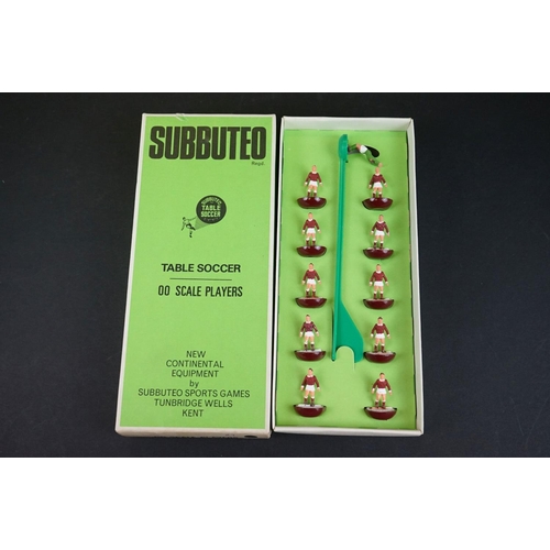 297 - Subbuteo - Six boxed Scottish HW Subbuteo teams to include 24 Queens Park, 46 Motherwell, Hearts, Be... 